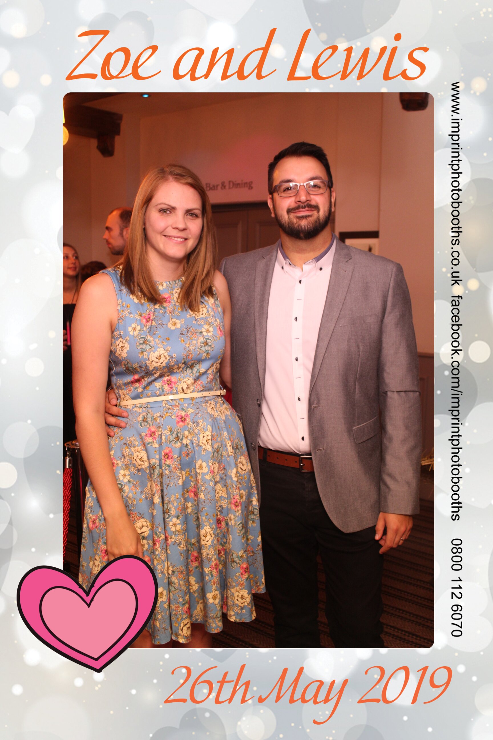 Zoe and Lewis' big day! | View more photos from the event at gallery.imprintphotobooths.co.uk/u/Imprint-Photobooths/Zoe-and-Lewis-big-day